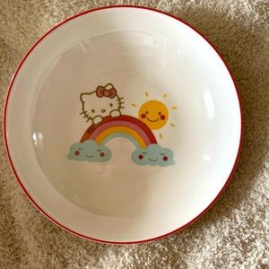 TWO Hello Kitty ceramic rainbow 🌈 Pasta Dishes 2/$40.
